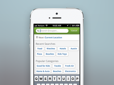 Groupon Search Tags categories deals groupon iphone mobile search tags