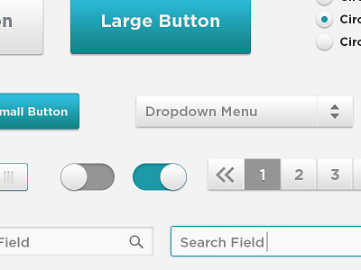 UI Kit Blue (Practice) form freebie photoshop ui