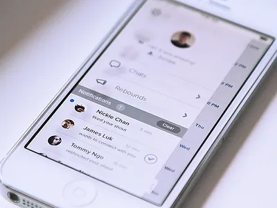 Menu Concept 1 app clean interface menu ui