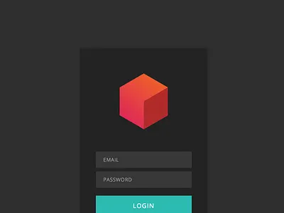 STACKDOT - Client Login admin box flat form login logo modal stackdot ui