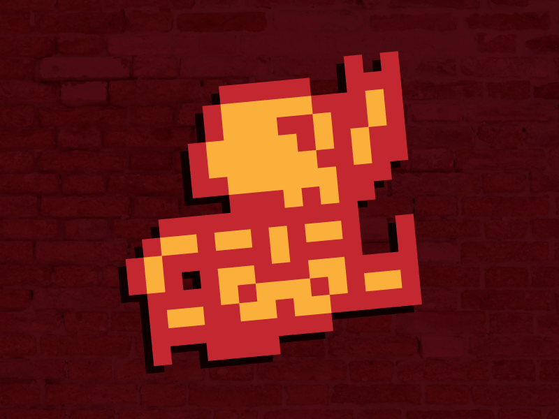 Heavy Metal Mario Sticker mario pixels rock rockhart skeleton sticker