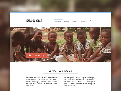 Updated ben johnson charity interaction interactions interface type ui user interface webpage website