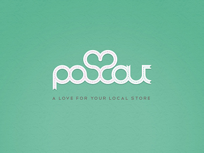 paSSout coupon illustration logo paper texture typography