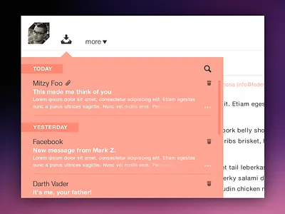 iPad Mail App app interface ipad ui