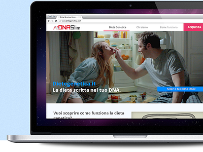 dietagenetica.it - website redesign bootstrap cms domenico di donna domenico marco di donna domenicodd drupal flat responsive twitter bootstrap user experience user interface web design