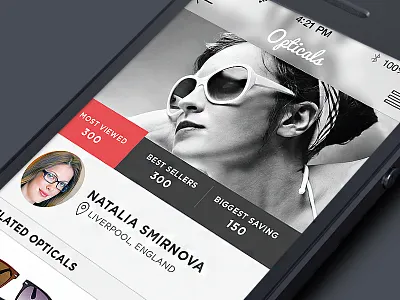 Iphone Optical glasses iphone optical ui