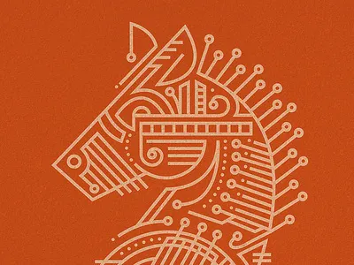 Knight 5/8 illustration knight