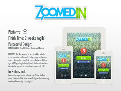 Zoomed In android bubbly ios playful skeumorphic social social game ux word game work study