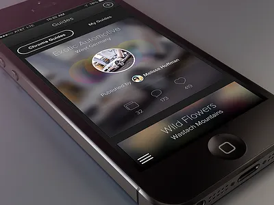 iPhone App - Guides app application guides ios ios7
