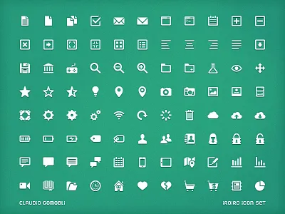 Iroiro set (ui icons) 16px 32px creative market csh icon icons iroiro psd shape ui vector