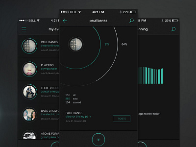 findevent ios7 app app findevent.de ios7 uiux