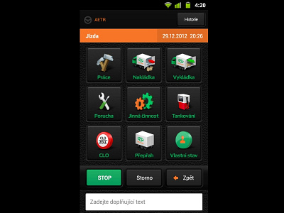 WD Fleet - Android app icons & UI/UX android app car design dispatch graphic icon illustration mobile navigation ui vehicle