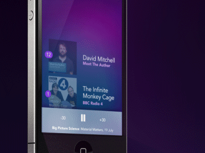Elastic Scrolling ae after effects anim animation gif iphone list podcast