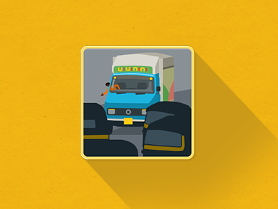 MUMBAicons bombay flat icons icons india long shadow mumbai rickshaw tempo traveller