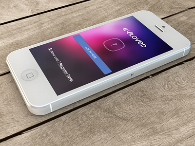 weloved design enter entrance ios login psd psd file sign in social social network ui ux