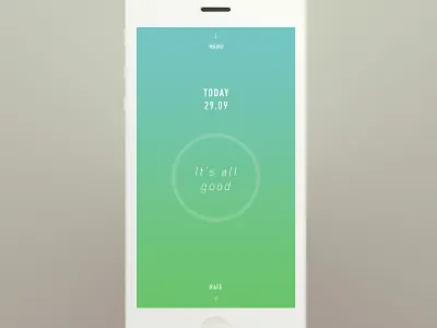 Sense app design interface responsive typography ui ux web
