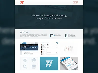 Portfolio Design personal portfolio web