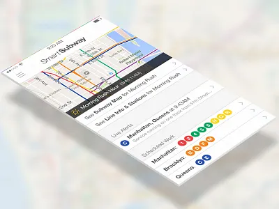 Smart Subway NYC helvetica ios7 maps mobile mta nyc rail subway transit transparent white