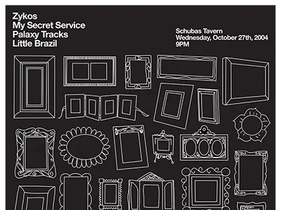 File under "shoulda thought of that." frames illustration poster