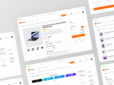 Marketplace - Flow Checkout 🔥 cart checkout dashboard e-commerce ecommerce market place marketing marketplace online shop online shopping online store p2p payment product design sell shipping shop store ui ux