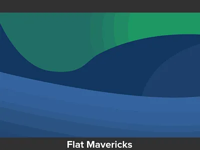 Mavericks Background background colors flat isometric mavericks osx
