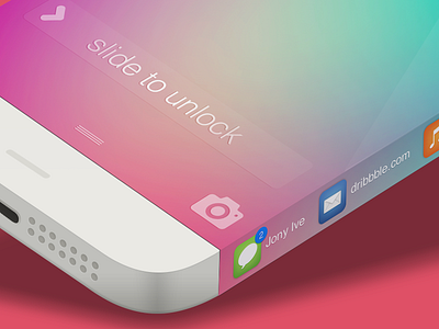 Side Screen display area icons iphone side screen