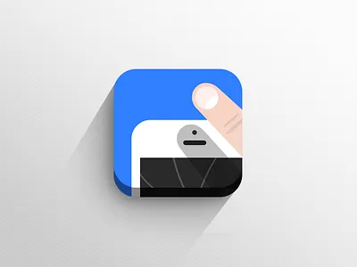 First App Submitted app finger icon iphone submitted