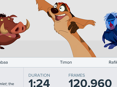 Lion King clips app disneyanimated ipad ui
