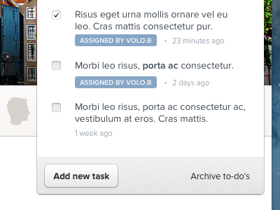 Add new task app clean design ui web