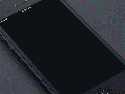 Encore iOS aplication demo (GIF) aplication app concerts encore ios6 ios7 iphone music photoshop uiux