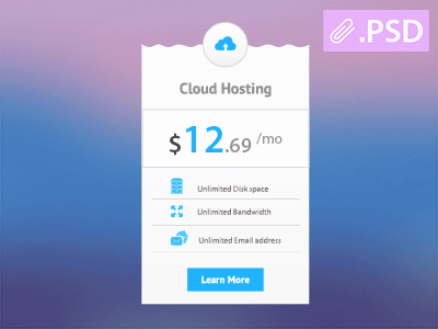Price table - Freebie blue flat free table flat pricing free psd freebie hosting hosting price list price psd tabs