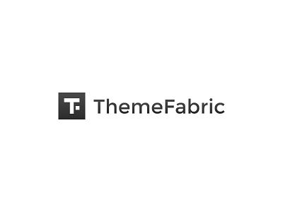 Theme Fabric branding f fabric logo t template theme