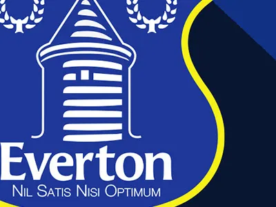 Everton Badge 3DLong Shadow badge crest everton football long shadow soccer