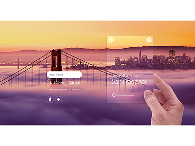 Circle / Website art direction css3 animation google android app html css website ios ux ui iphone mobile application logo html5 webdesign photoshop material design responsive web design user interface experience web landing page