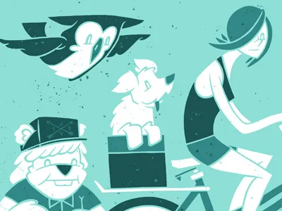 ArtCrank 2013 ink pen screenprint