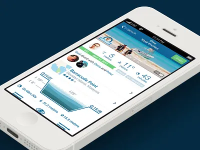 Divesquare Dive Stats dive diver divesquare iphone mobile scuba stats ui ux