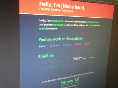 Project Lint design flat lint responsive template web design website