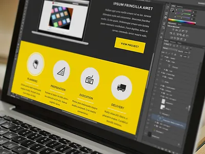 Banana Theme... banana clean dark design jaye minimal theme web yellow