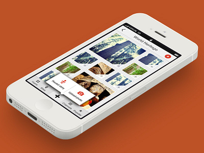 Smithsonian- Home Full browse design fontello free throw mobile navigation user interface