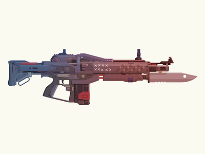 Epic Armory: Red Death epic armory epicarmory gun science fiction video games weapons