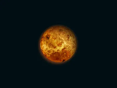 One Layer Style - Venus one layer planet space venus