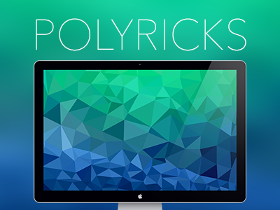 Polyricks Wallpaper apple mac mavericks osx poly wallpaper