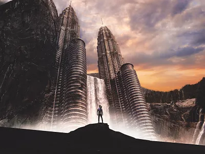 Photo Manipulation: 'Oblivion' in Kuala Lumpur, Malaysia klcc malaysia movie oblivion petronas photomanipulation photoshop