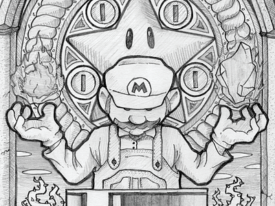 The Trinity 3nes hyrule link mario metroid nintendo pencil samus super mario brothers the legend of zelda video games zelda