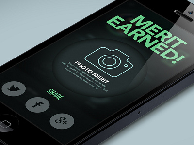 UI "Trophy" Notification app app design digital design interface iphone mobile ue ui user experience user interface ux visual design