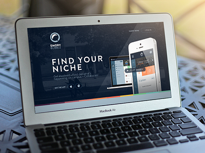 WIP Emory Bubble landing page college emory flat landing page responsive university