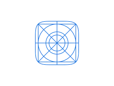 iOS7 Icon Grid for Sketch grid icon ios7 sketch template