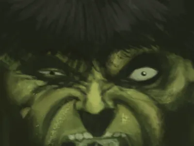 Hulk 1 anger digital green hulk pen photoshop tablet wacom