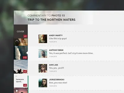 Commentary Hub comments cover flat memory tuffle web
