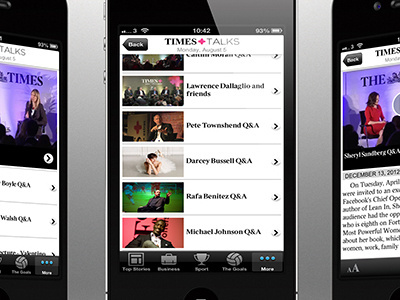 Times Talks design the times ui ux